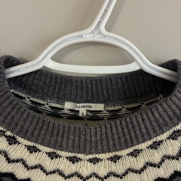 Tularosa Kiva Fairisle Sweater in Grey Multi - Picture 7 of 9
